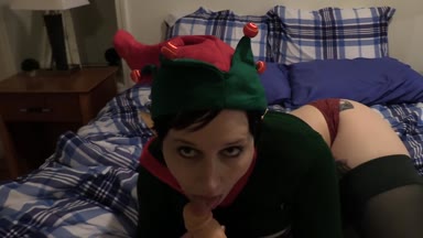 Bettie Bondage – The Belated Christmas Elf Needs Anal