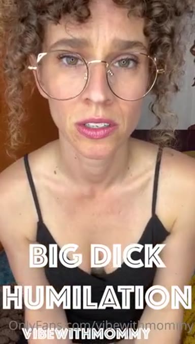VibeWithMommy – Big Dick Humiliation With Jewish Mommy