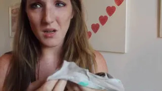 Littleredheadlisa – Jerking Off With Moms Panties