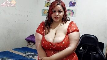 Amymillenakis – Mommy Is Jealous Tittyfuck Blowjob